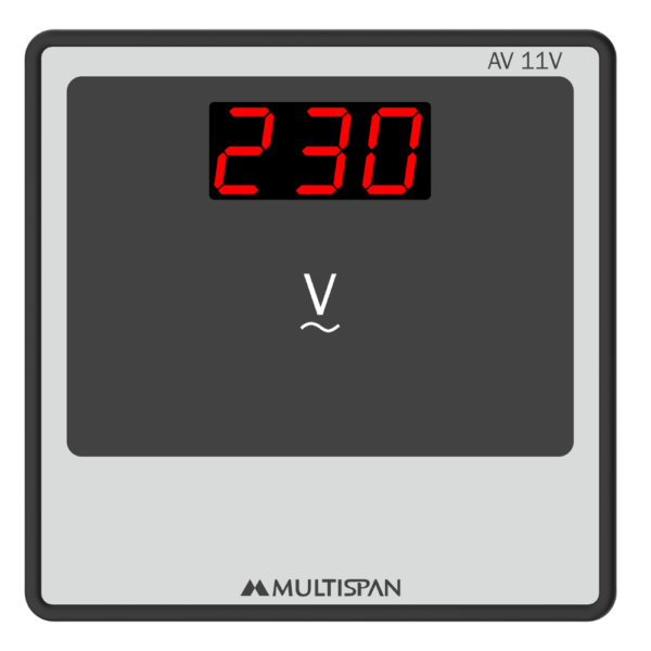 MULTISPAN DIGITAL VOLT METER AV-11V