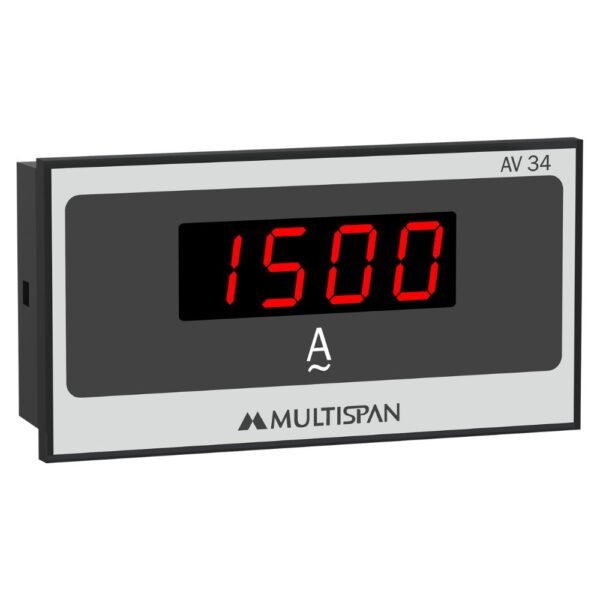MULTISPAN DIGITAL DC AMPERE METER AV-34DZ